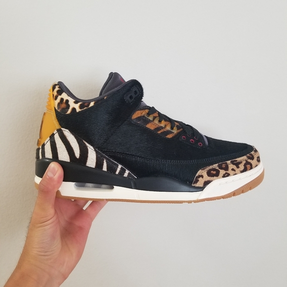 JORDAN 3 ANIMAL INSTINCTS SIZE 10.5 MENS - Picture 3 of 6